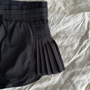 JoyLab Black Pleated Athletic Shorts